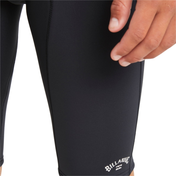 2026 Billabong Da Uomo Absolute Natural 2mm Chest Zip Manica Lunga Muta Primaverile Muta ABYW400125 - Black